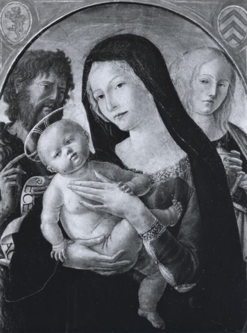 The Clowes Fund, Fine Arts Department — Neroccio. Madonna and Child and Saints — insieme